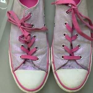 Pink/Purple Converse